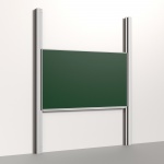 Pylonentafel, 1 Fläche, Stahlemaille grün 